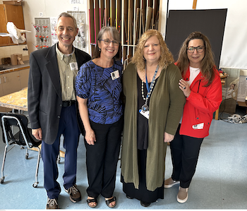 DHS visit with Dn Totillo Sharon Ellen