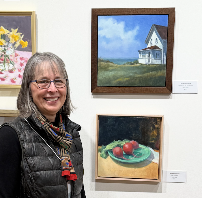 Jennifer at Wayne Art show reduced 9 22 26